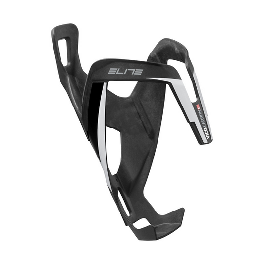 Porte-Bidon Carbone ELITE VICO Noir/Blanc Graphic Mat