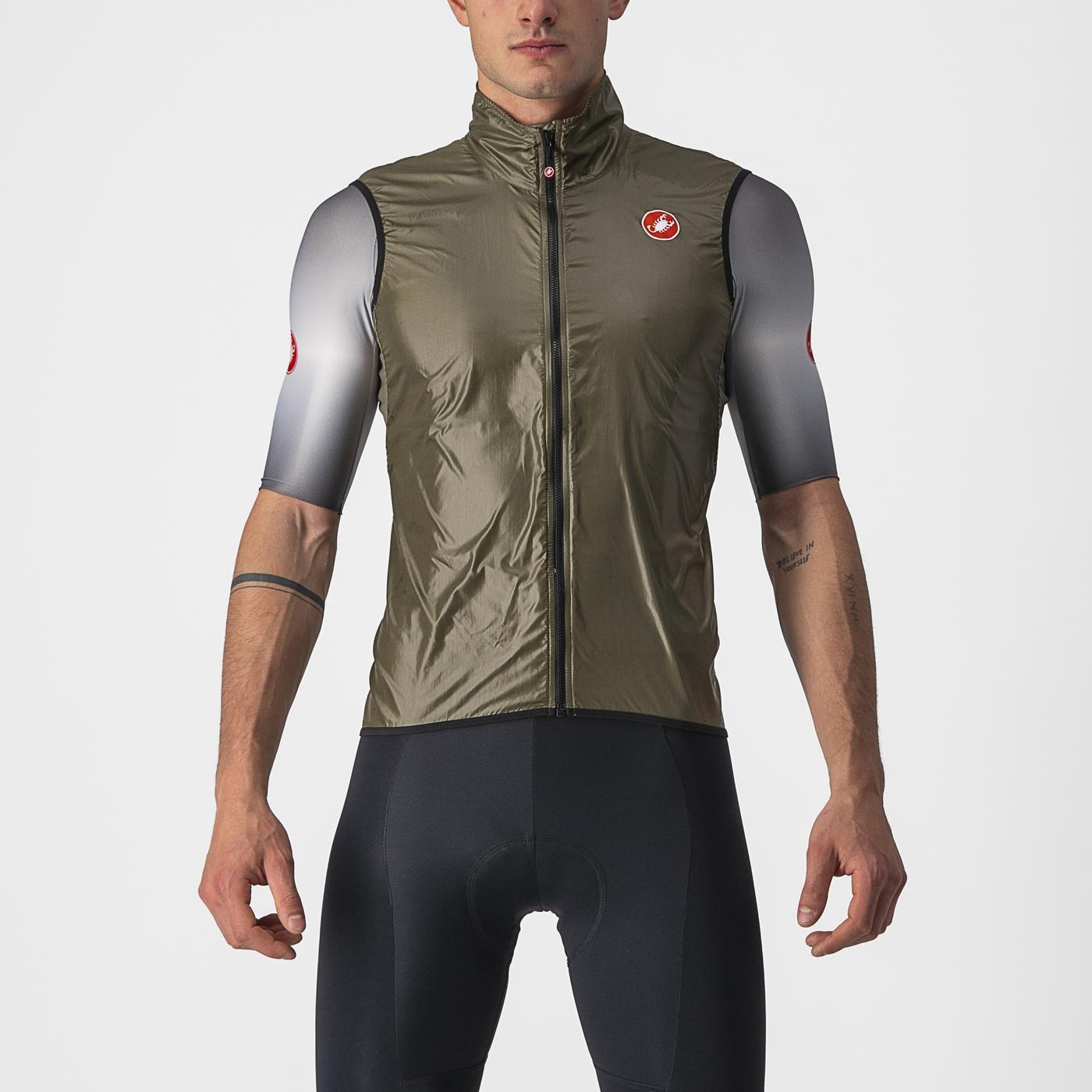 Veste Sans Manches CASTELLI ARIA Marron