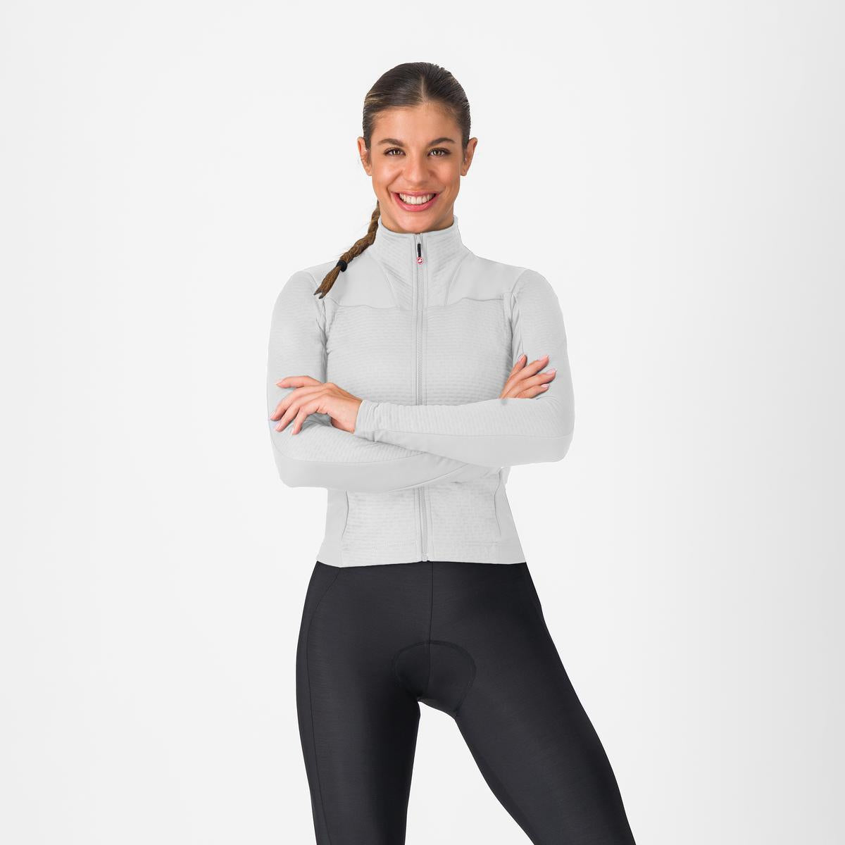 Maillot CASTELLI SFIDA 3 Manches Longues Femme Gris