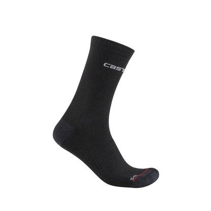 Chaussettes CASTELLI DICIOTTO SOFT MERINO Femme Noir