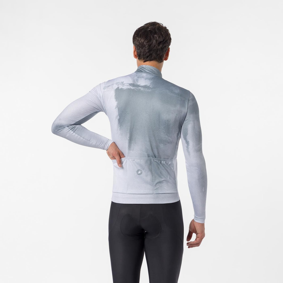 Maillot CASTELLI NEBULA THERMAL Manches Longues Gris