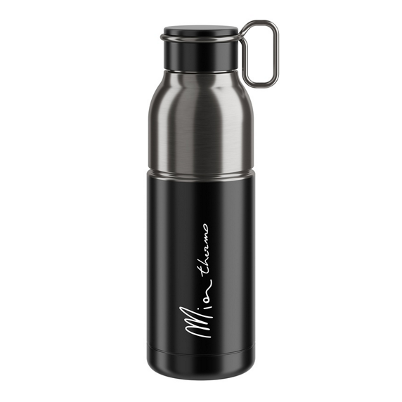 Bidon Thermique ELITE MIA THERMO (550ml) Noir