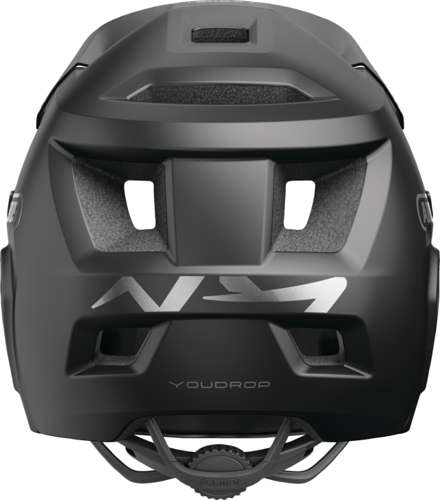Casque VTT ABUS YOUDROP FF Junior Muted Noir