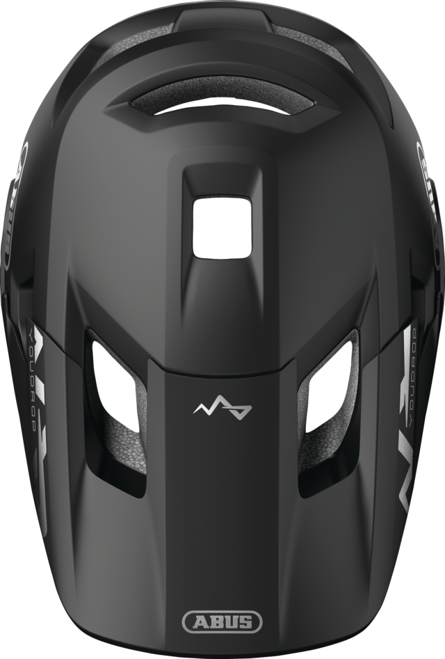 Casque VTT ABUS YOUDROP FF Junior Muted Noir
