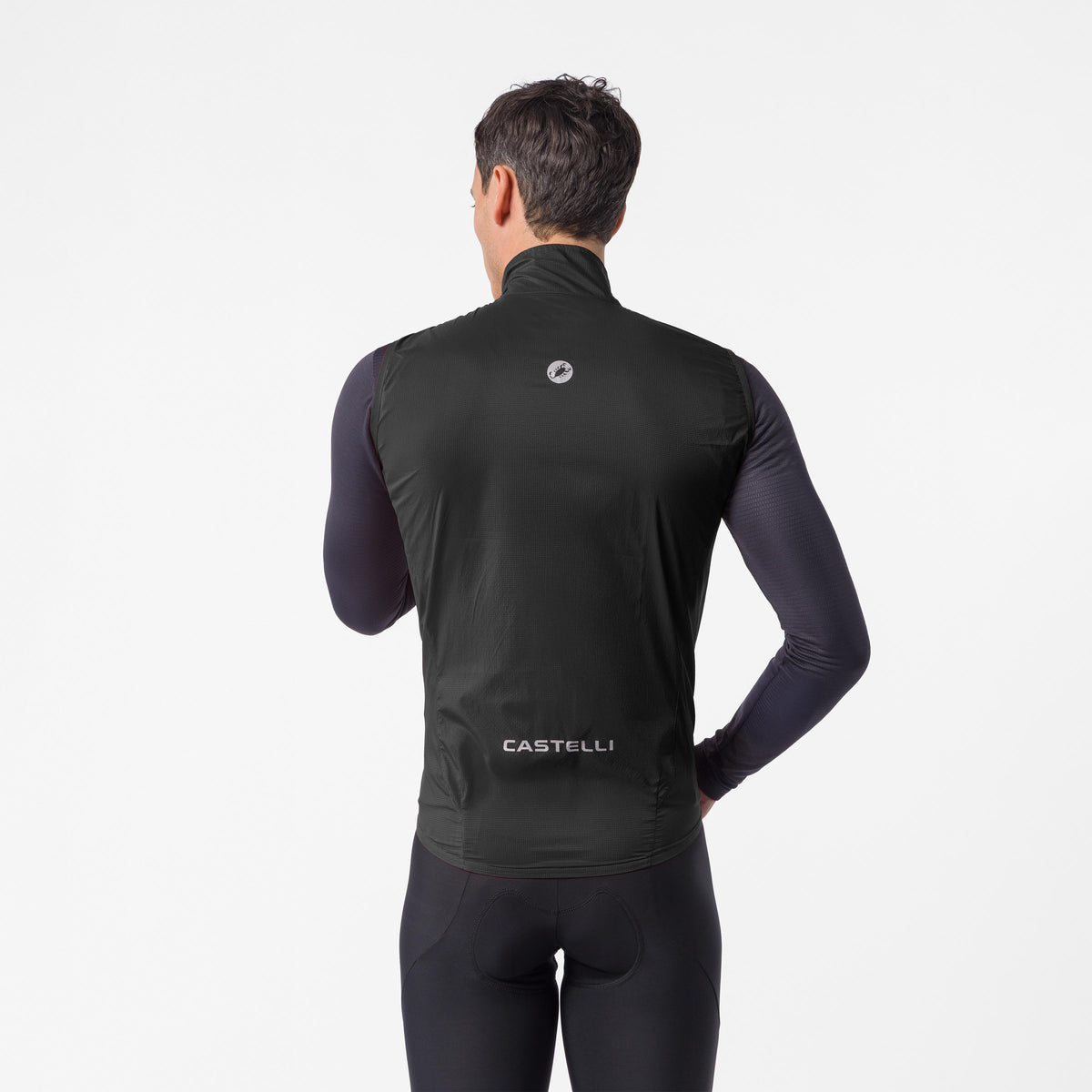 Veste sans manches CASTELLI TRANSITION AIR Noir - vue de dos