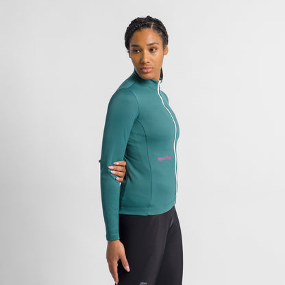 Maillot SPORTFUL CLASSIC Femme Manches Longues Vert