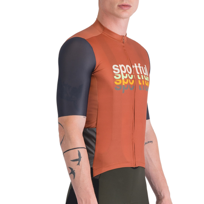 Maillot SPORTFUL SUPERGIARA 2 LOGO Manches Courtes Orange