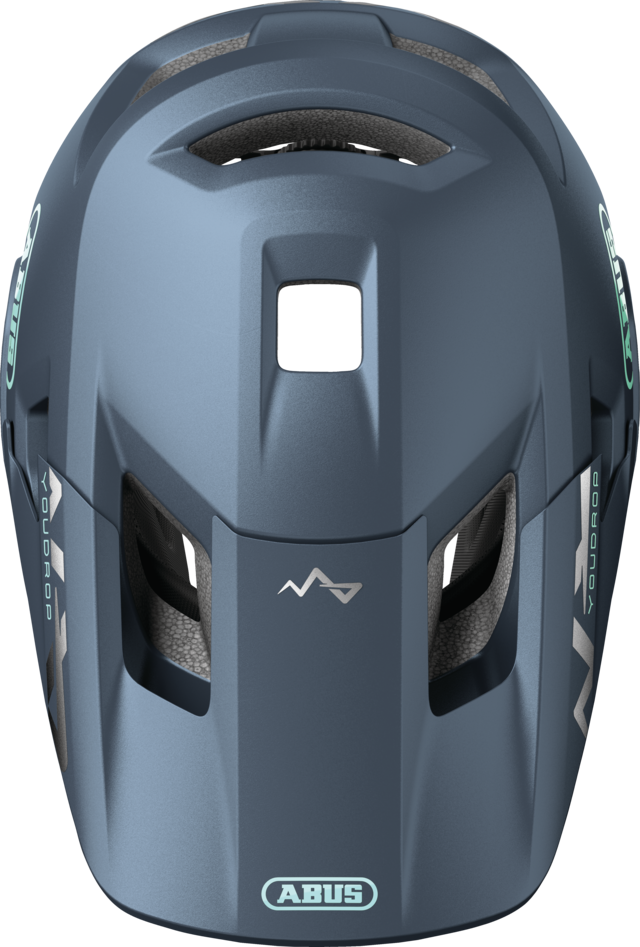 Casque VTT ABUS YOUDROP FF Junior Midnight Bleu