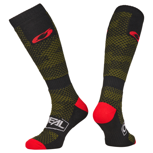 Chaussettes O'NEAL PRO MX COVERT Noir/Vert