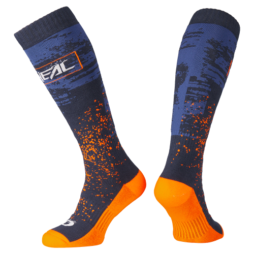 Chaussettes O'NEAL PRO MX PAINT Bleu/Orange