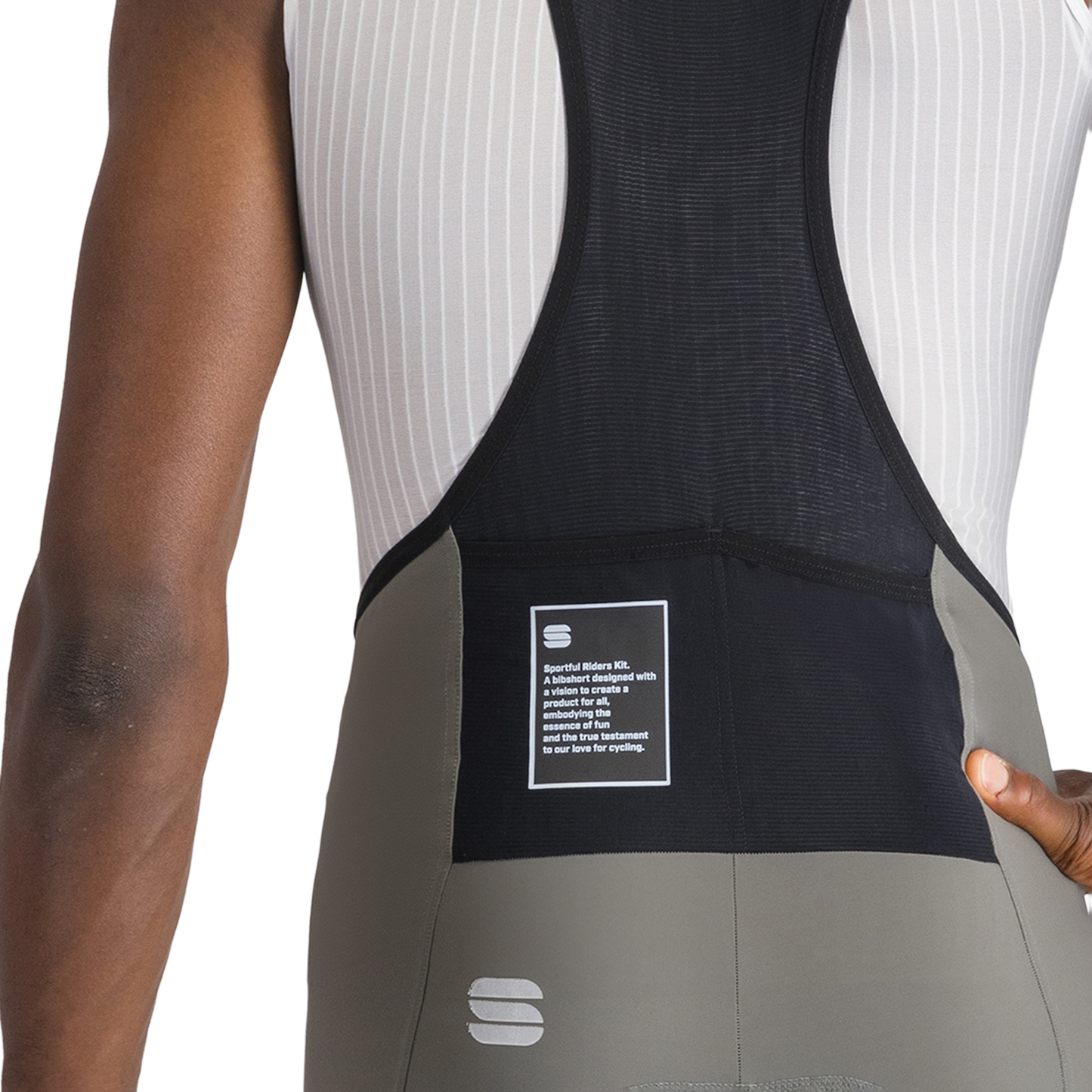 Cuissard Court à Bretelles SPORTFUL SRK  Gris