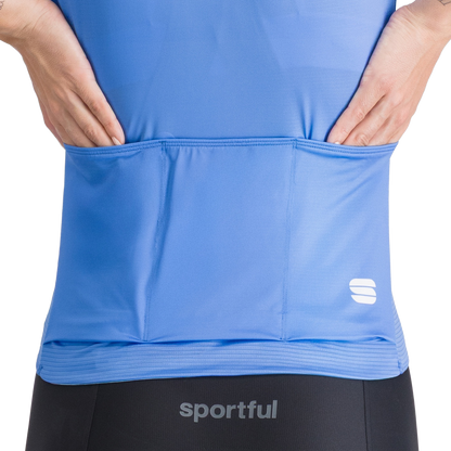 Maillot SPORTFUL SUPERNOVA Manches Courtes Femme Bleu