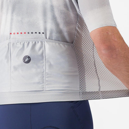 Maillot CASTELLI CLIMBER'S A/C Manches Courtes Gris 2026