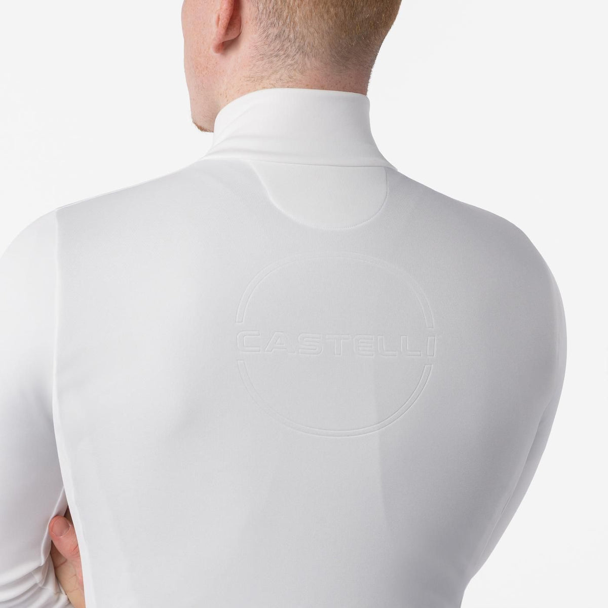 Maillot CASTELLI COMPETIZIONE THERMAL Manches Longues Ivoire