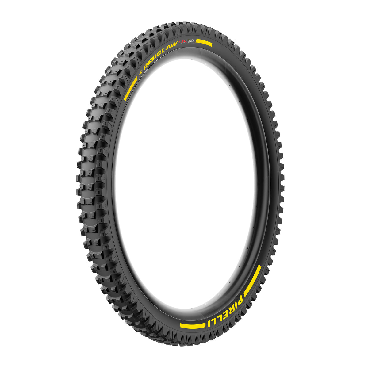 Pneu PIRELLI SCORPION RED CLAW 29x2.40 Soft DualWall Tubeless Ready Souple Noir/Jaune Team Edition