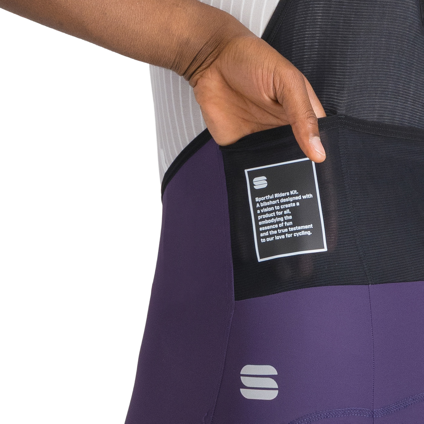 Cuissard Court à Bretelles SPORTFUL SRK  Violet