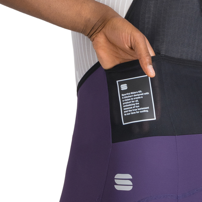 Cuissard Court à Bretelles SPORTFUL SRK  Violet