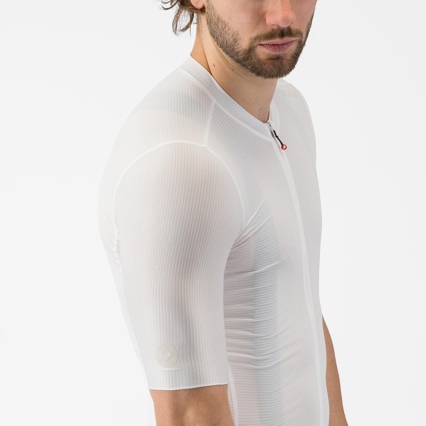 Maillot CASTELLI ESPRESSO 2 Manches Courtes Ivoire