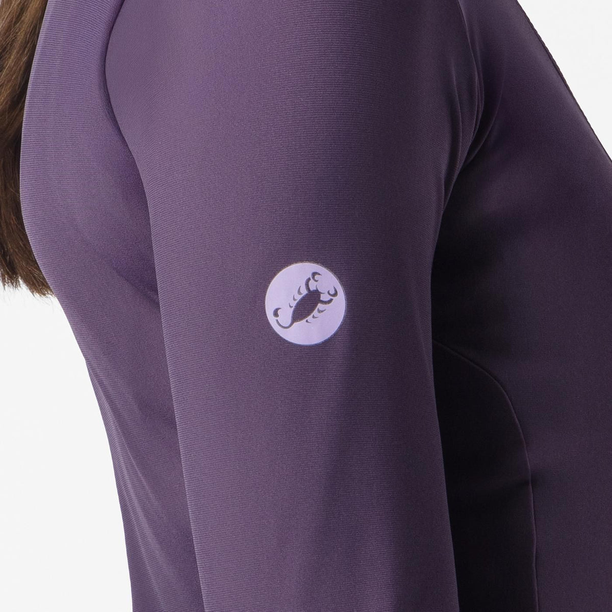 Maillot CASTELLI ESPRESSO THERMAL 2 Manches Longues Femme Violet
