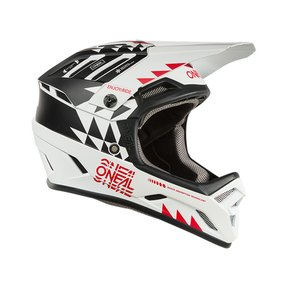 Casque VTT O'NEAL BACKFLIP KNOX Blanc/Noir