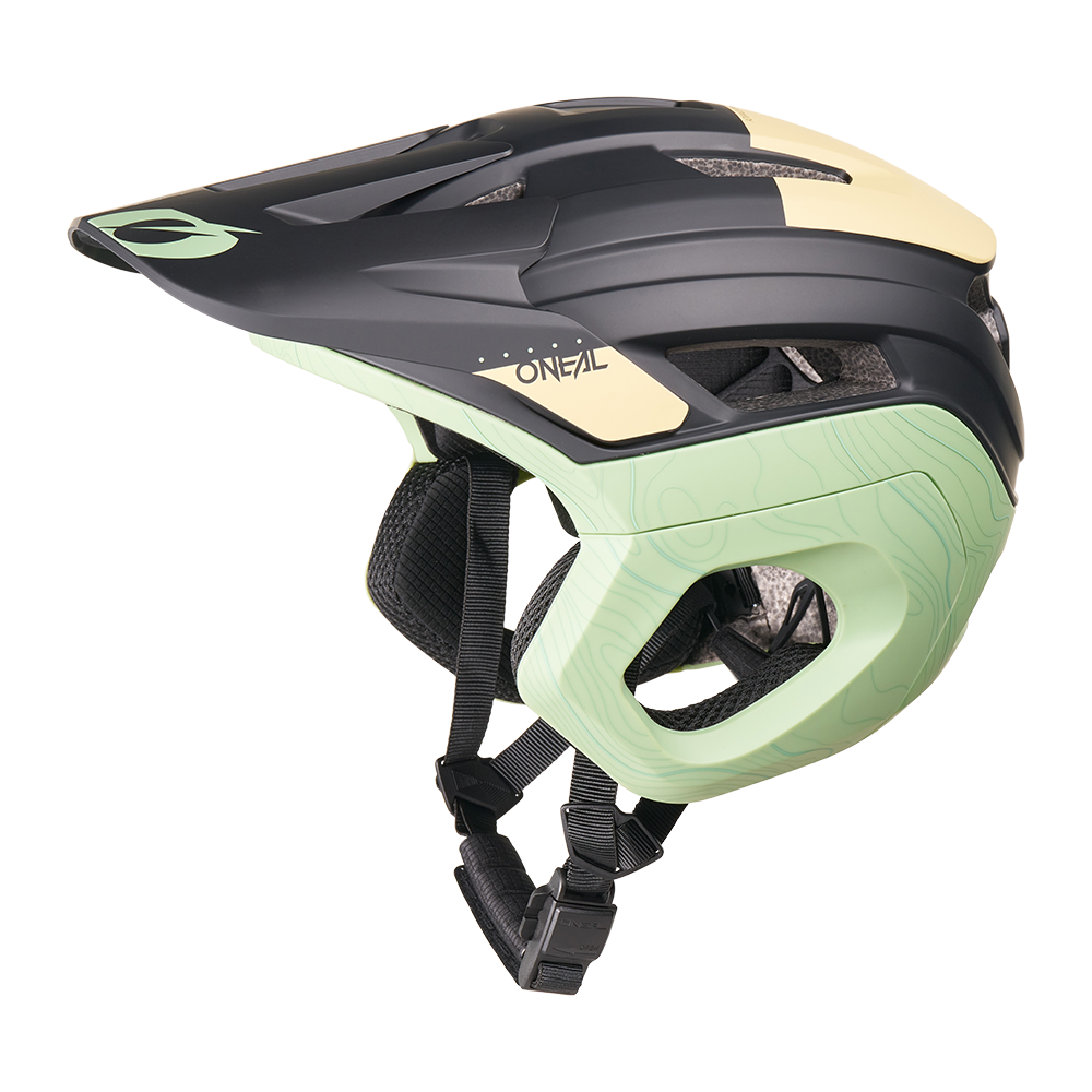 Casque VTT O'NEAL TRAPPER EVO TOPO Noir/Sand/Mint