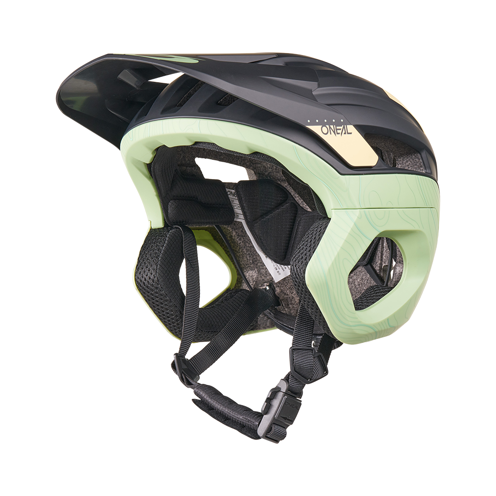 Casque VTT O'NEAL TRAPPER EVO TOPO Noir/Sand/Mint