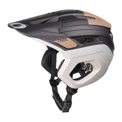 Casque VTT O'NEAL TRAPPER EVO SOLID Noir/Marron/Gris