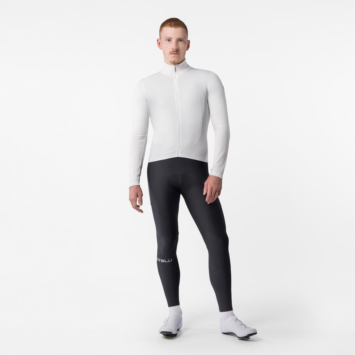 Maillot CASTELLI COMPETIZIONE THERMAL Manches Longues Ivoire