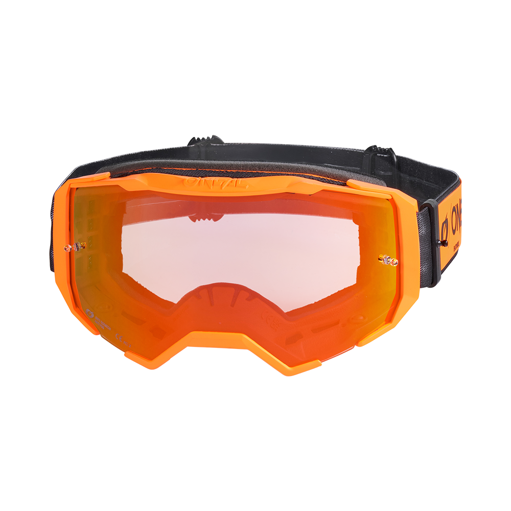 Masque O'NEAL B-22 CORE Noir/Orange Radiium