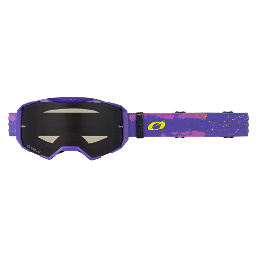 Masque O'NEAL B-22 PAINT Violet/Jaune Fluo