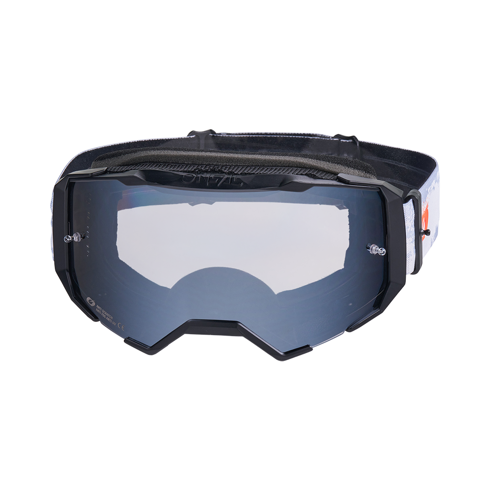 Masque O'NEAL B-22 PAINT Blanc/Noir