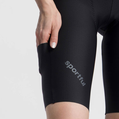 Cuissard Court à Bretelles SPORTFUL HYPEREPIC Femme Noir