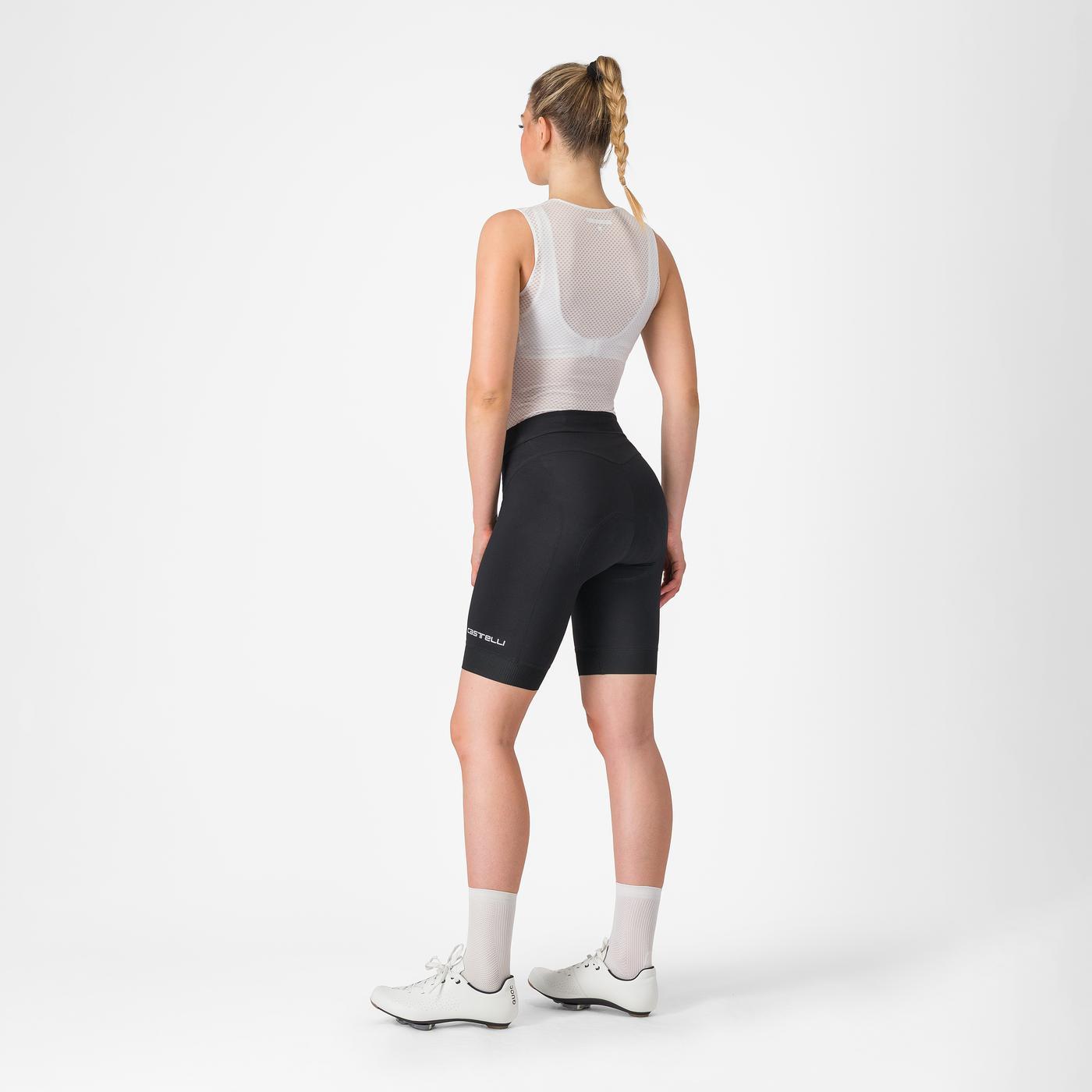 Cuissard Court CASTELLI ENDURANCE Femme Noir