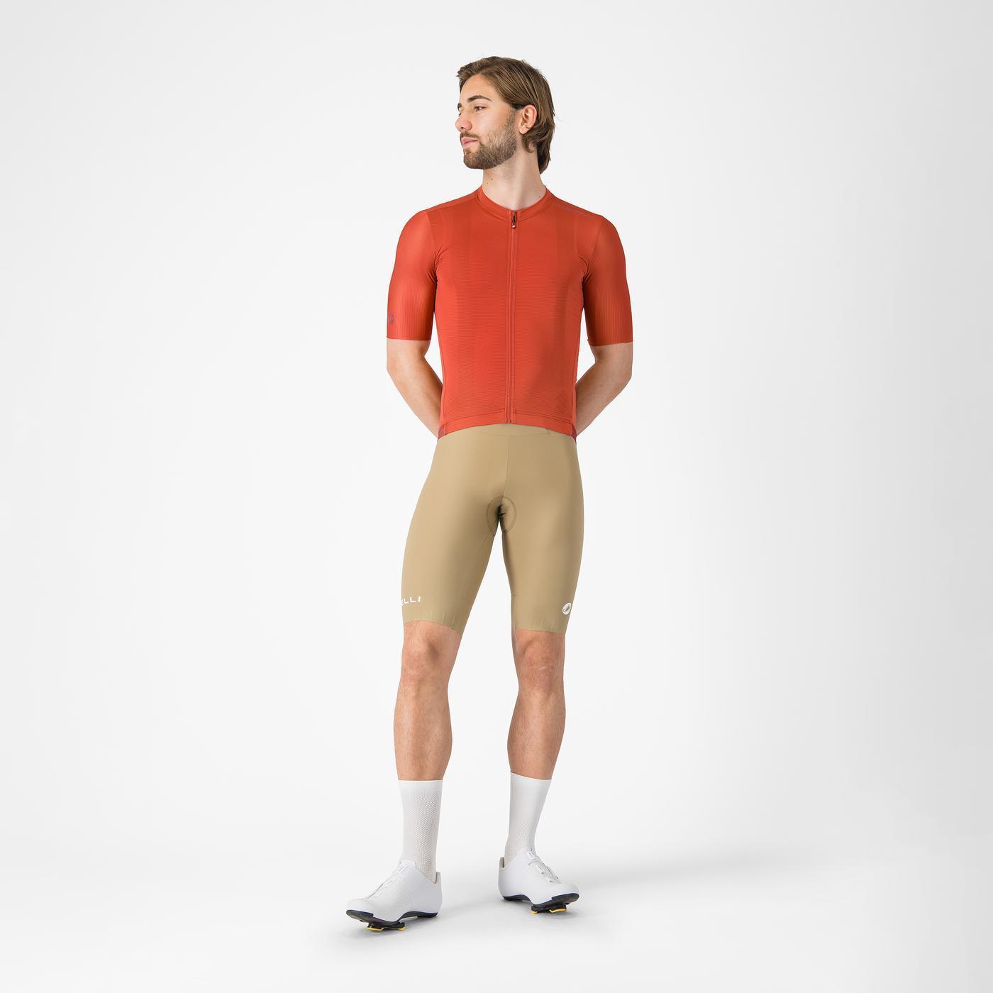 Maillot CASTELLI ESPRESSO 2 Manches Courtes Paprika