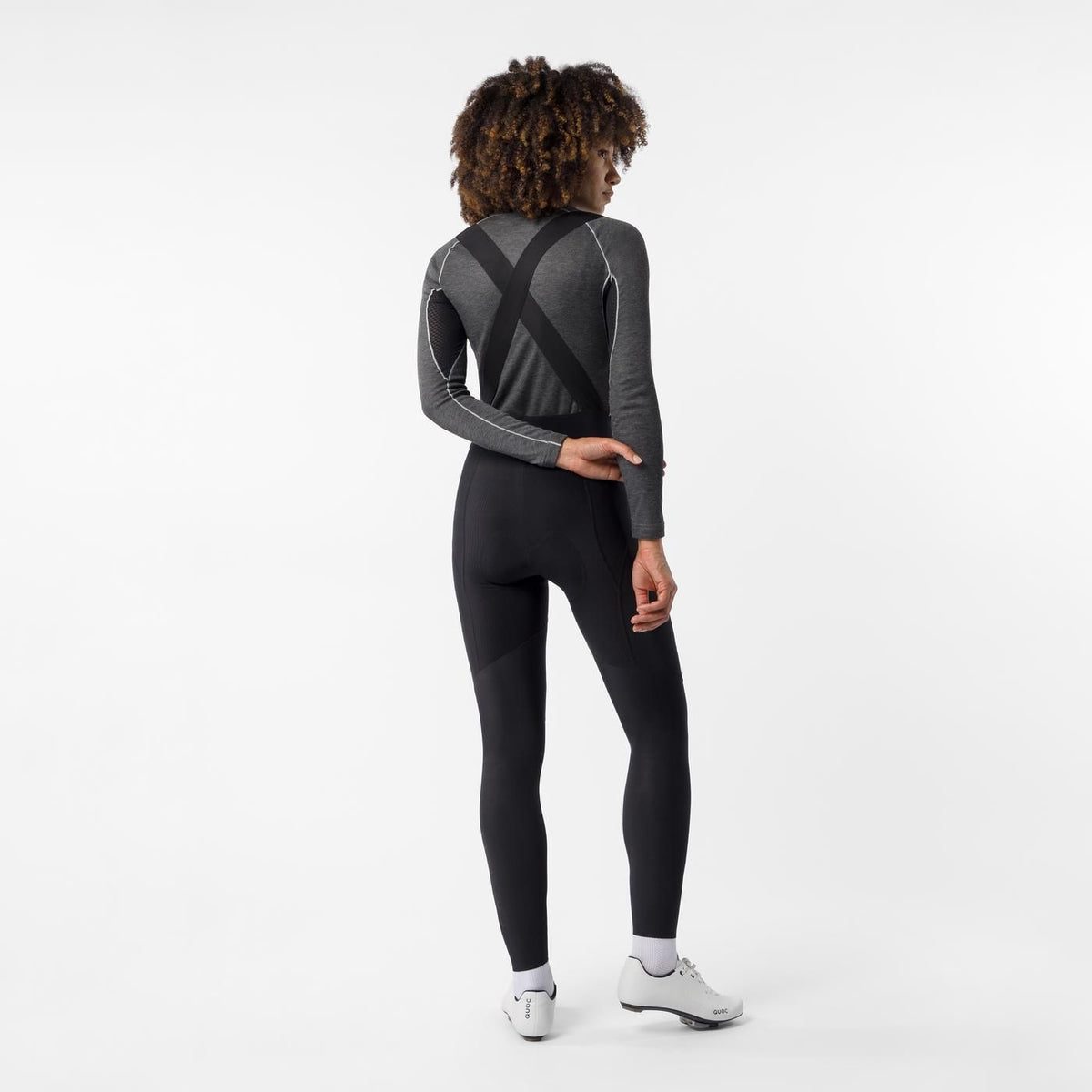 Cuissard Long à Bretelles CASTELLI COMPETIZIONE DT Femme Noir