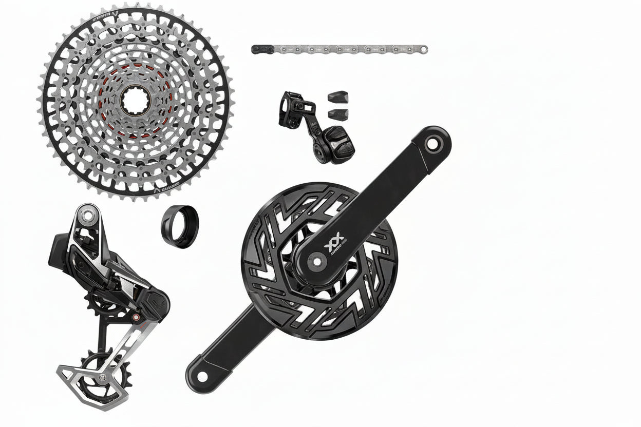 Groupe SRAM XX EAGLE E-MTB BROSE ISIS AXS T-TYPE 36 Dents CLIP-ON 10/52