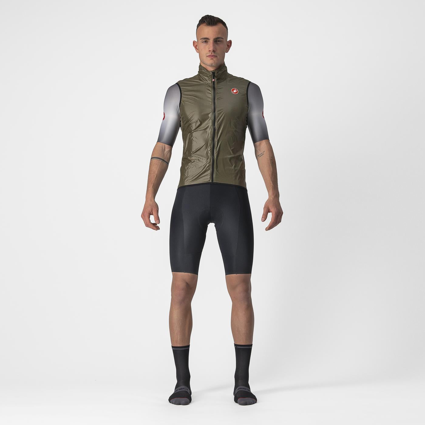 Veste Sans Manches CASTELLI ARIA Marron