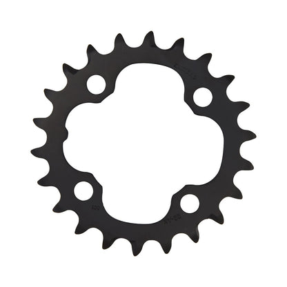 Plateau Intérieur SHIMANO ALIVIO M4050 9V 4 Trous 64mm — vue du plateau sur fond blanc