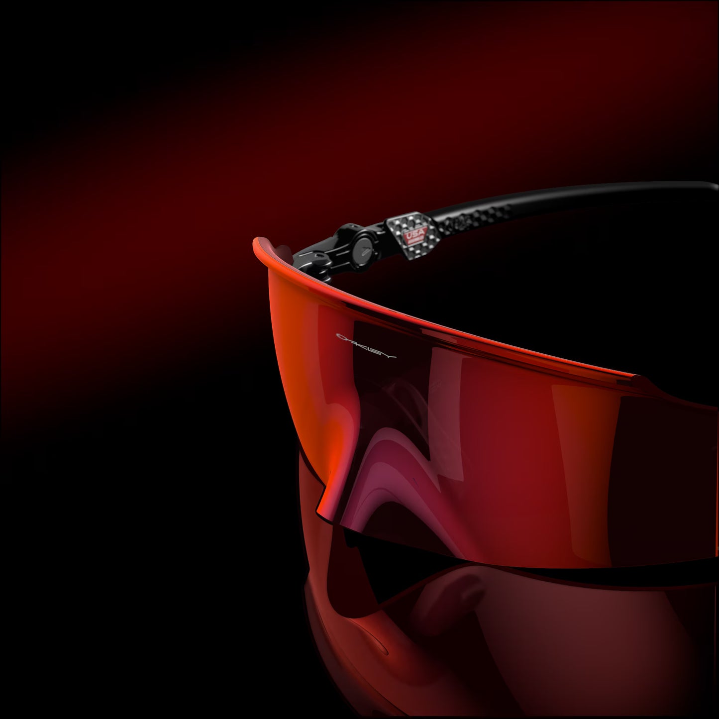 Lunettes OAKLEY KATO Noir Polished Verre Prizm Trail Torch - OO9455M-0649