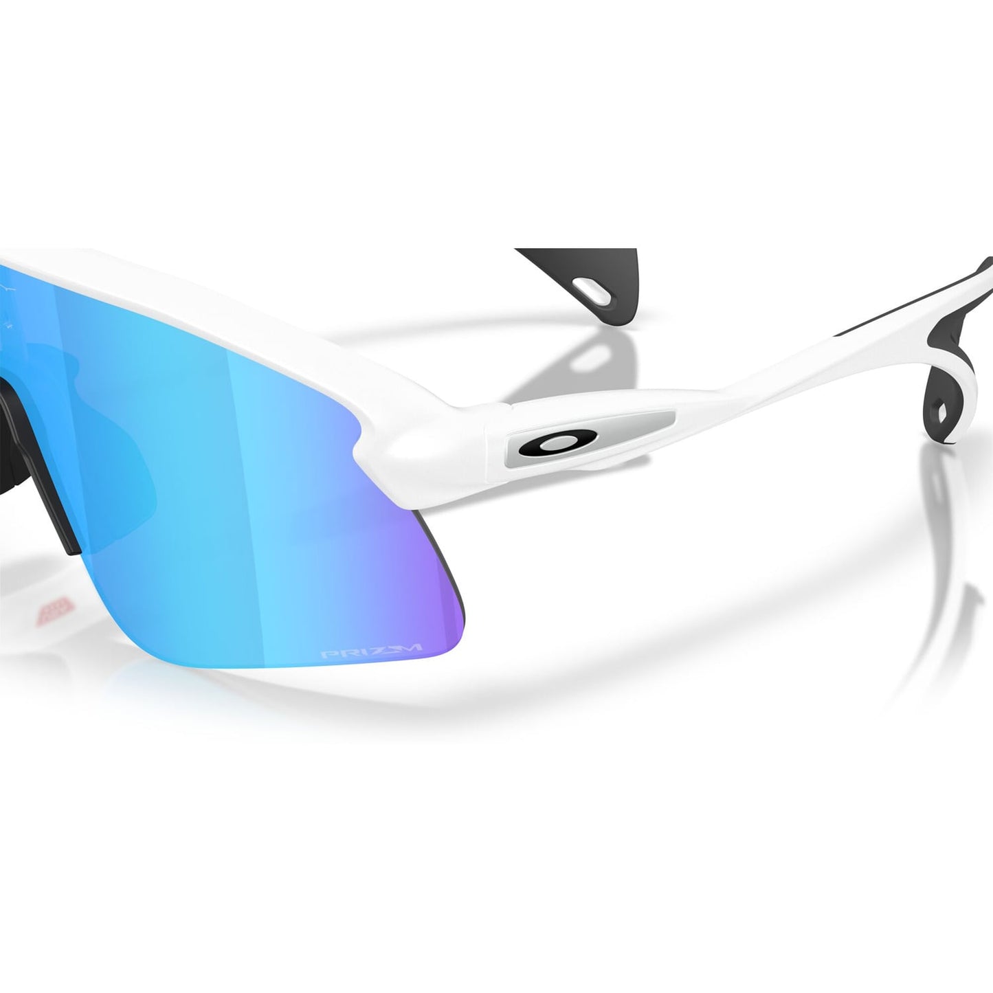 Lunettes OAKLEY STUNT DEVIL S Blanc Matt Prizm Sapphire