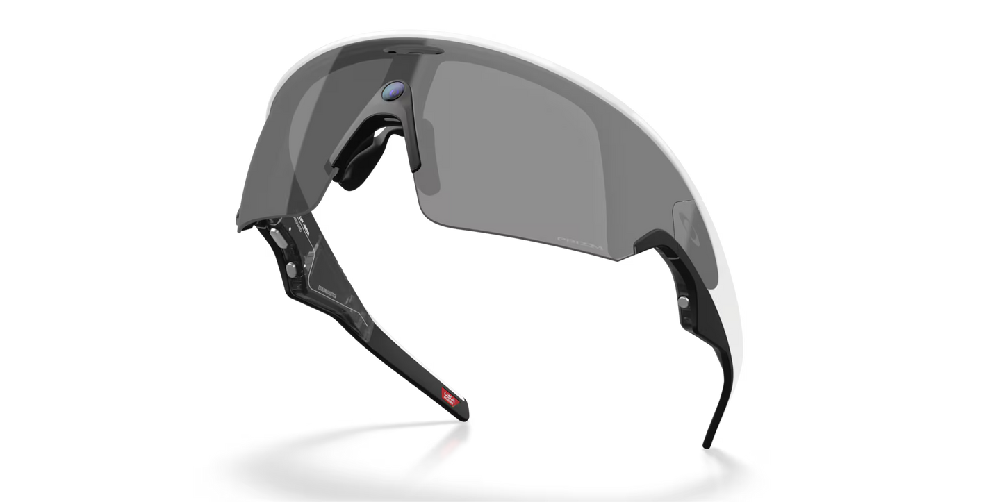Lunettes OAKLEY VANGUARD META Noir/Blanc Verre Prizm Black