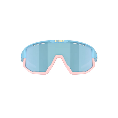 Lunettes BLIZ FUSION SMALL Pastel Bleu Matt Écran Bleu glacier fumé