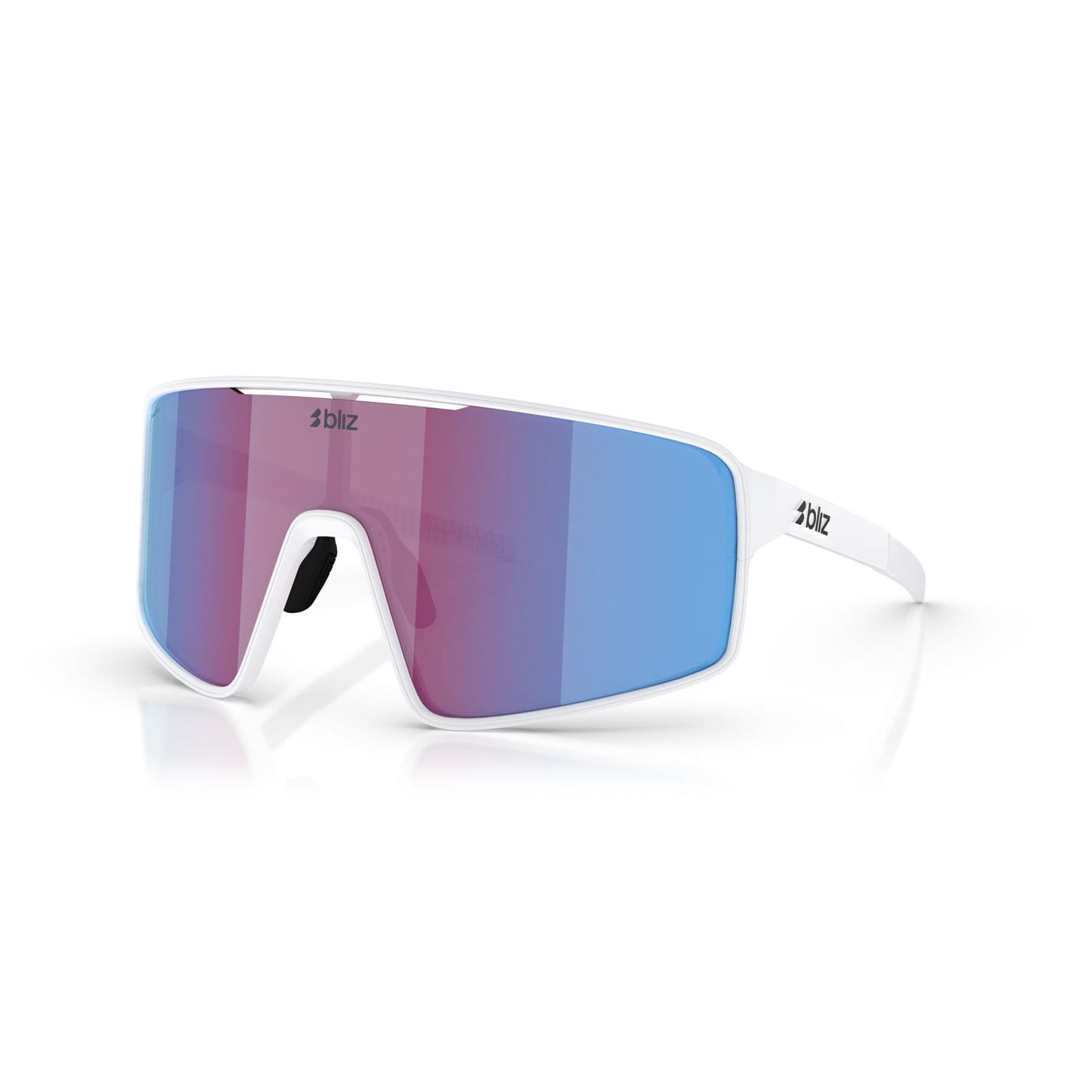 Lunettes BLIZ P001 S Blanc Ecran Rose Violet Bleu Iridium