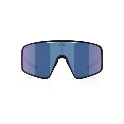 Lunettes BLIZ P001 Noir Matt Écran Bleu Irdium