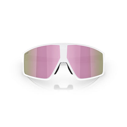 Lunettes BLIZ P002 S Blanc Matt Ecran Marron Rose