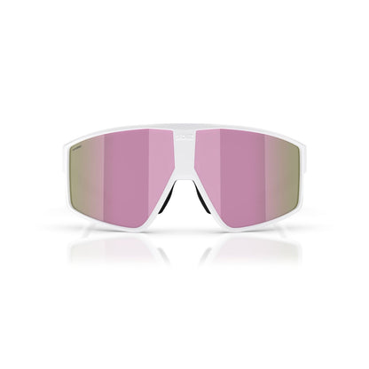 Lunettes BLIZ P002 S Blanc Matt Ecran Marron Rose