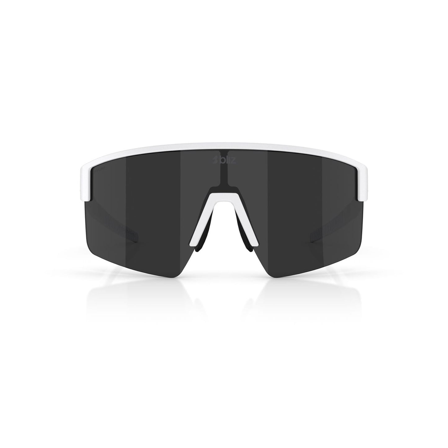 Lunettes BLIZ P004 Blanc Matt Verre Smoke