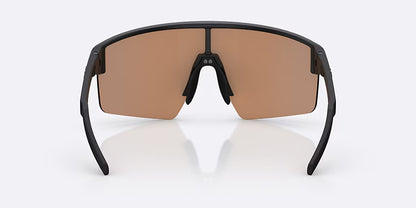 Lunettes BLIZ P004 Noir Matt Verre Coral/Orange Bleu Iridium