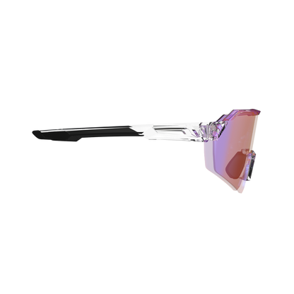 Lunettes LEATT RIDEVIZ LITE LARGE Transparent Verre Iriz Crystal Fuschia