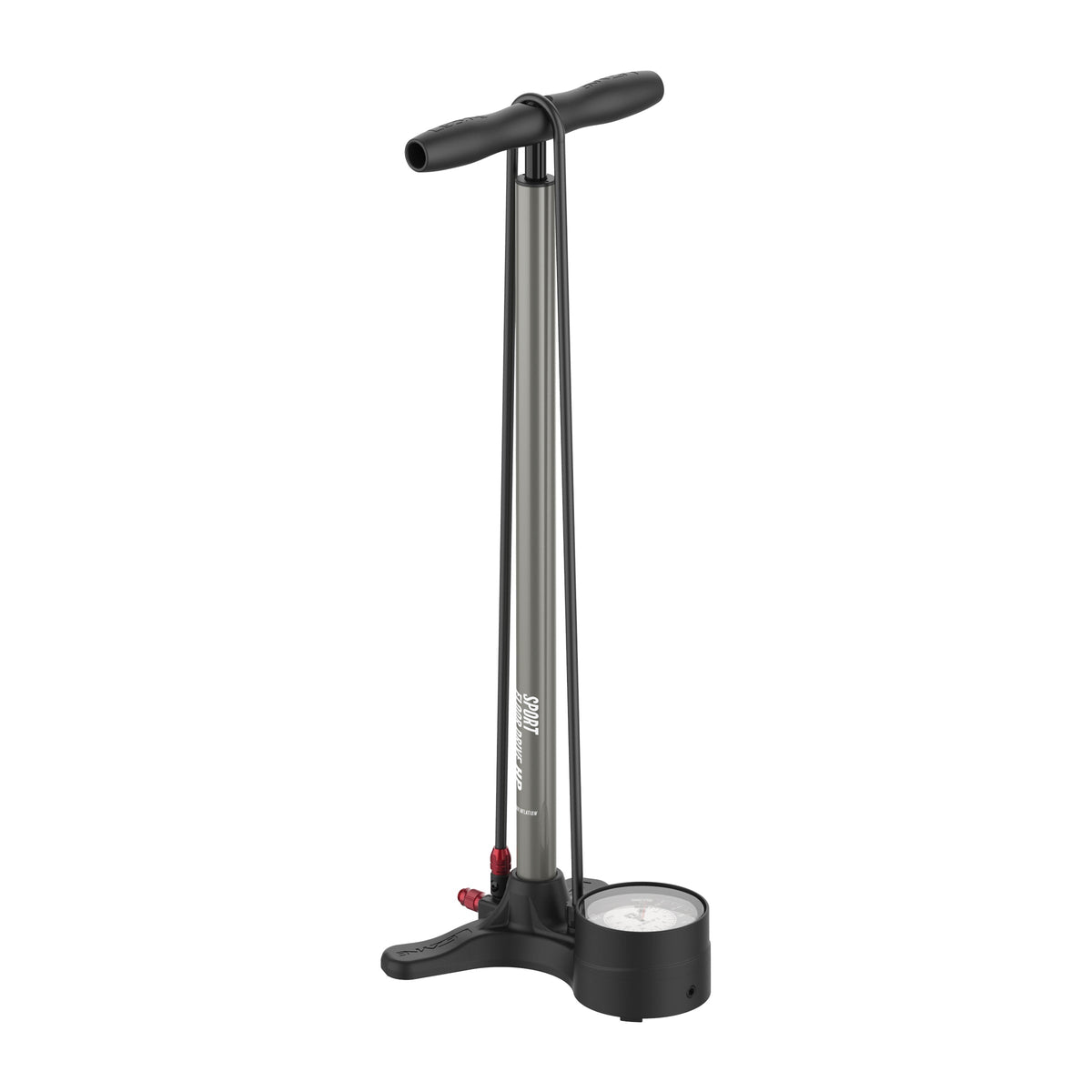Pompe à Pied LEZYNE SPORT FLOOR DRIVE Gris